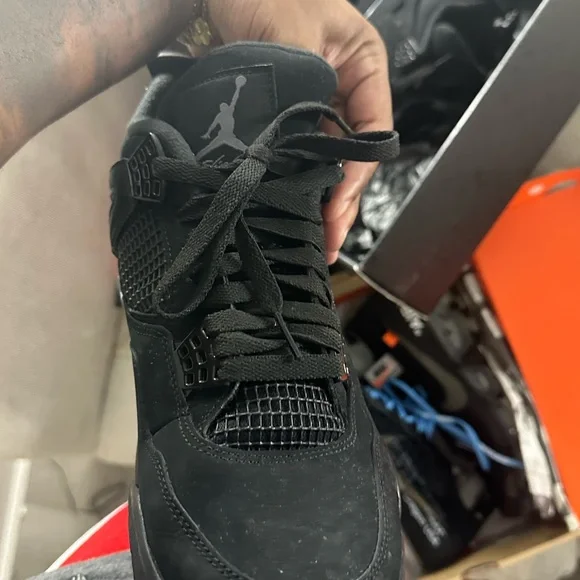 Men's blacks cats Sneakers